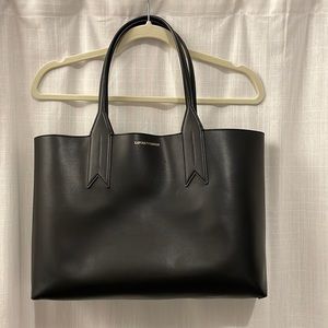 Armani black tote